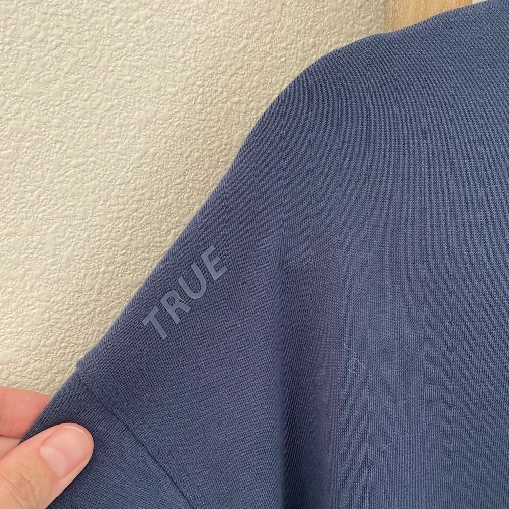 True Linkswear - All Day Quarter Zip Navy Blue Sweatshirt - Size XXL
